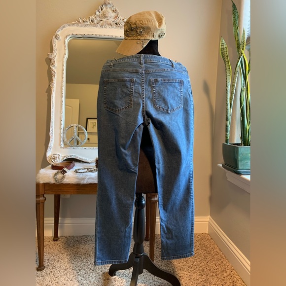 J. Jill Slim Ankle Jeans Size 2 - Picture 5 of 6